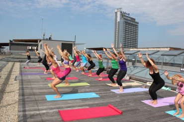 Spikeri invites you to open- air Yoga