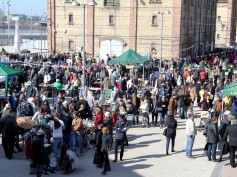Successfully occurred the first Riga Flea Market at Spikeri Quarter
