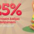 Salonveikalā “Kafijas Draugs” -25% atlaide visam kafijas piedāvājumam