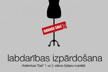 Spīķeru kvartālā piektdien un sestdien notiks labdarības akcija “Garage Sale”