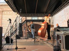 Kvarteta “Music under Baltics” koncerts Spīķeru pagalmā