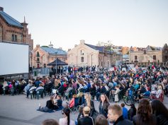 FOTO: Spektrs kino vakaru atklāšana Spīķeros