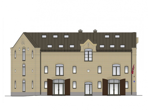 Biroju ēka Maskavas ielā 12 k – 3, 1351 m2