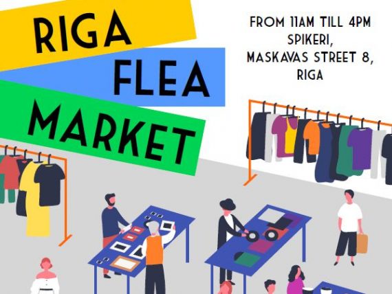 Riga flea market returns to Spīķeri on April 13