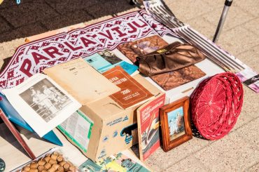 Welcome to the flea market in Spīķeri on Saturday