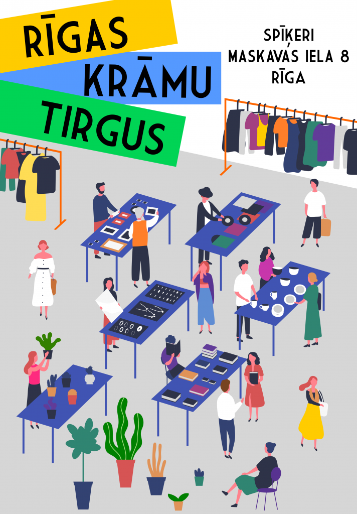 Riga flea market 2019 Spīķeri Latvia