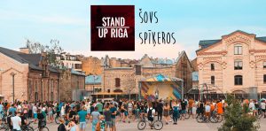 Stand up Riga šovs Spīķeros 3.jūlijs