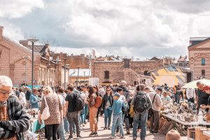 Riga Flea Market in Spikeri