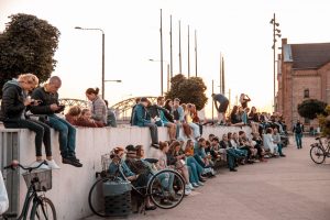 open air cinema in Spikeri