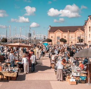 Mark the date: Riga Flea Market is coming to Spikeri quarter