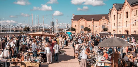 Mark the date: Riga Flea Market is coming to Spikeri quarter