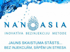 Iepazīšanās akcijas kosmētiskajām procedūrām Nanoasia salonā