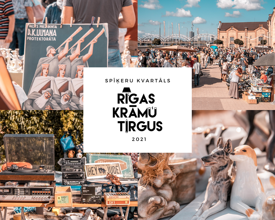 Rīgas krāmu tirgus 2021 Spīķeros