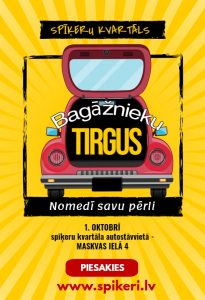 bagažnieku tirgus Spīķeros