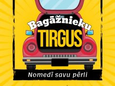 Spīķeros norisināsies “Bagāžnieku tirgus”