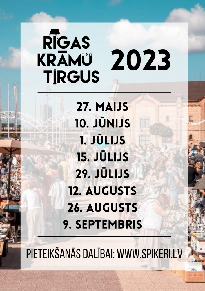 Rīgas krāmu tirgus 2023