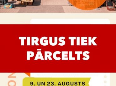Krāmu tirgus 23.augustā tiek atcelts